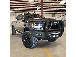 Attitude Series Winch Front Bumper with Guard; Black Textured (19-26 RAM 2500)
