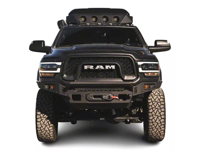 Chassis Unlimited Octane Series Front Bumper; Black Textured (19-24 RAM 2500 Power Wagon)
