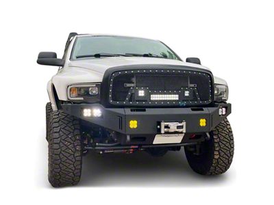 Chassis Unlimited Octane Series Winch Front Bumper; Black Textured (03-05 RAM 2500)