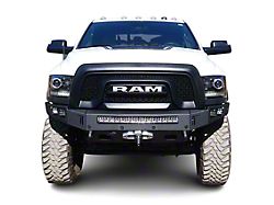 Chassis Unlimited Octane Series Winch Front Bumper; Pre-Drilled for Front Parking Sensors; Black Textured (10-18 RAM 2500 Power Wagon)