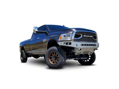 Chassis Unlimited Octane Series Front Bumper; Pre-Drilled for Front Parking Sensors; Black Textured (10-18 RAM 3500)