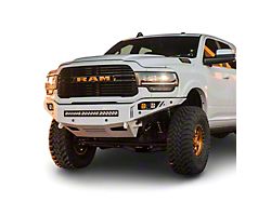 Octane Series Front Bumper; Not Pre-Drilled for Front Parking Sensors; Black Textured (19-26 RAM 3500)