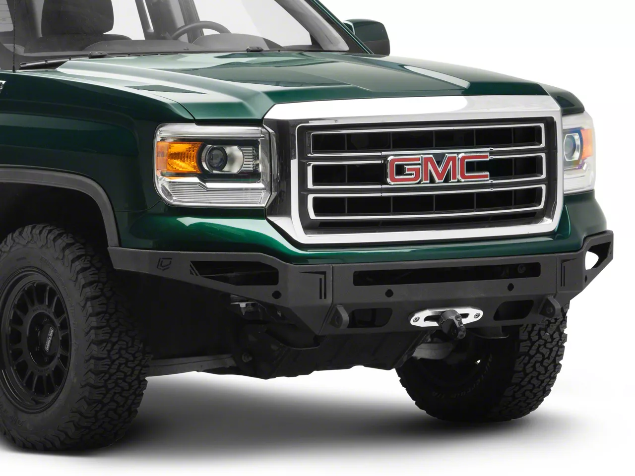 Sierra 1500 Octane Series Winch Front Bumper; Pre-Drilled