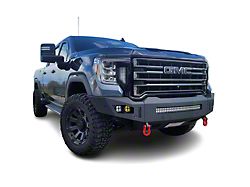 Chassis Unlimited Octane Series Front Bumper; Pre-Drilled for Front Parking Sensors; Black Textured (20-23 Sierra 2500 HD)
