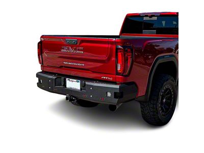 Chassis Unlimited Fuel Series Rear Bumper; Textured Black (20-25 Sierra 3500 HD)