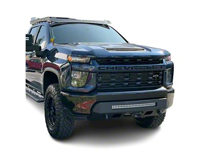 Chassis Unlimited Prolite Winch Front Bumper; Black Textured (20-23 Silverado 2500 HD)