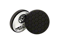 Chemical Guys Black Hex-Logic Finishing Pad; 4-Inch 