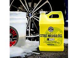 Chemical Guys Citrus Wash and Gloss Concentrated Ultra Premium Hyper Wash and Gloss; 1-Gallon 