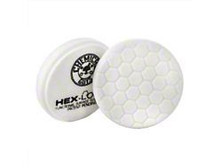 Chemical Guys White Hex-Logic Light-Medium Polishing Pad; 4-Inch 