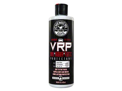 Chemical Guys VRP Vinyl, Rubber, Plastic Shine and Protectant; 16-Ounce