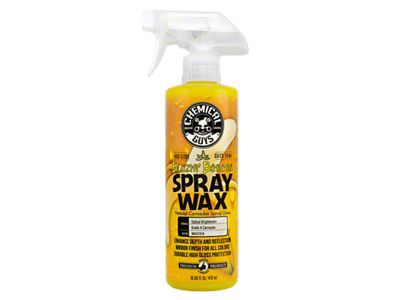 Chemical Guys Blazin' Banana Natural Carnauba Spray Wax; 16-Ounce