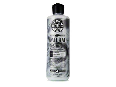 Chemical Guys Natural Shine New Look Shine Plastic, Rubber and Vinyl Dressing; 16-Ounce