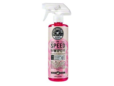 Chemical Guys Speed Wipe Quick Detailer and High Shine Spray Gloss Cherry Scent; 16-Ounce