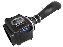 AFE Momentum GT Cold Air Intake with Pro 5R Oiled Filter; Black (07-08 5.3L Silverado 1500 w/ Electric Cooling Fan)