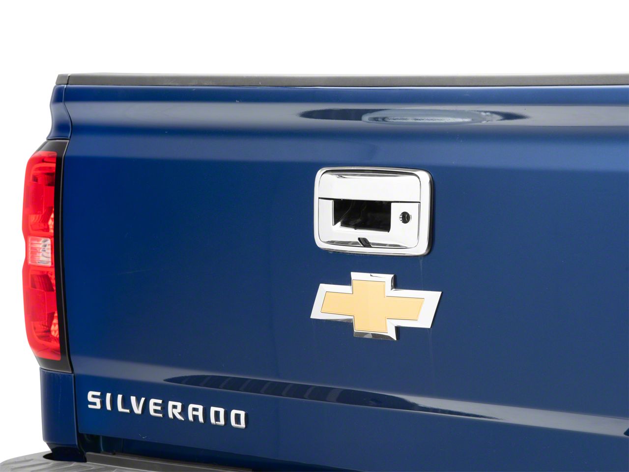 ✨ Chrome Trunk/Tailgate Handle Cover For Chevy Silverado 99-06 & GMC Sierra 1500-3500 – AUXITO – No Keyhole