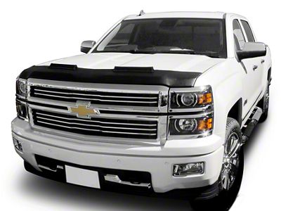 Covercraft Colgan Custom Sport Bra; Black Crush (14-15 Silverado 1500 Crew Cab)