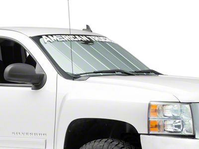 Covercraft UVS100 Heat Shield Custom Sunscreen; Silver (07-13 Silverado 1500)