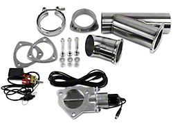 Granatelli Motor Sports Electronic Exhaust Cutout System; 3-Inch Stainless Steel (Universal; Some Adaptation May Be Required)