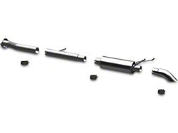 Magnaflow Off Road Pro Series Single Exhaust System; Turn Down (07-08 5.3L Silverado 1500 Extended Cab, Crew Cab)