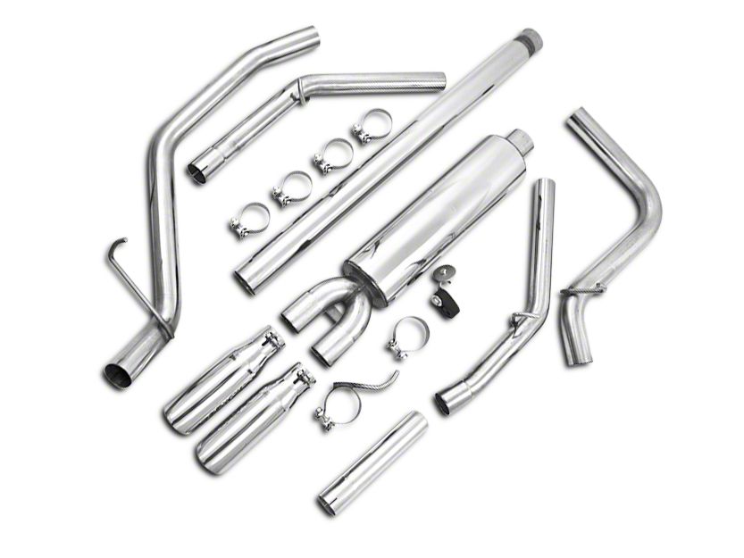 MBRP Silverado 3 in. XP Series Dual Exhaust System - Rear
