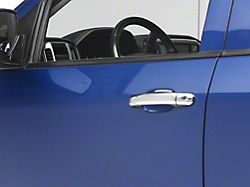 Putco Door Handle Covers without Passenger Keyhole; Chrome (14-18 Silverado 1500 Double Cab, Crew Cab)