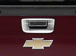 Putco Tailgate Handle Cover; Chrome (07-13 Silverado 1500)