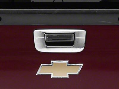 Putco Tailgate Handle Cover; Chrome (07-13 Silverado 1500)