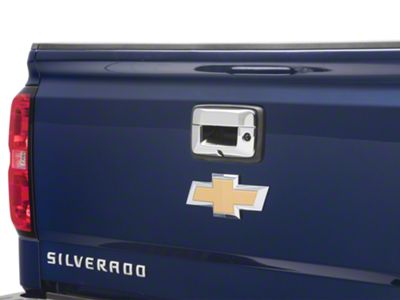 Putco Tailgate Handle Cover; Chrome (14-18 Silverado 1500)