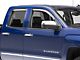 Putco Element Tinted Window Visors; Channel Mount; Front and Rear (14-18 Silverado 1500 Double Cab, Crew Cab)