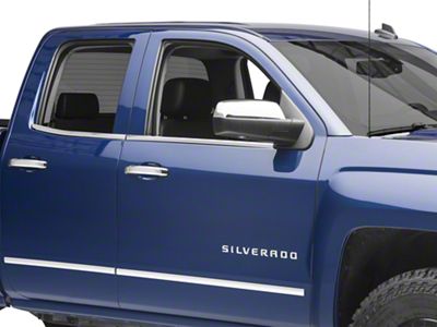 Putco Stainless Steel Window Trim (14-18 Silverado 1500)