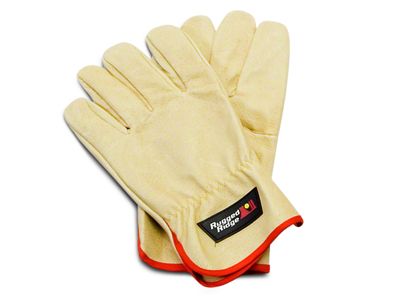 Rugged Ridge Recovery Gloves; Leather