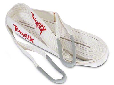 Teraflex 2-Inch x 30-Foot Recovery Tow Strap; 20,000 lb.