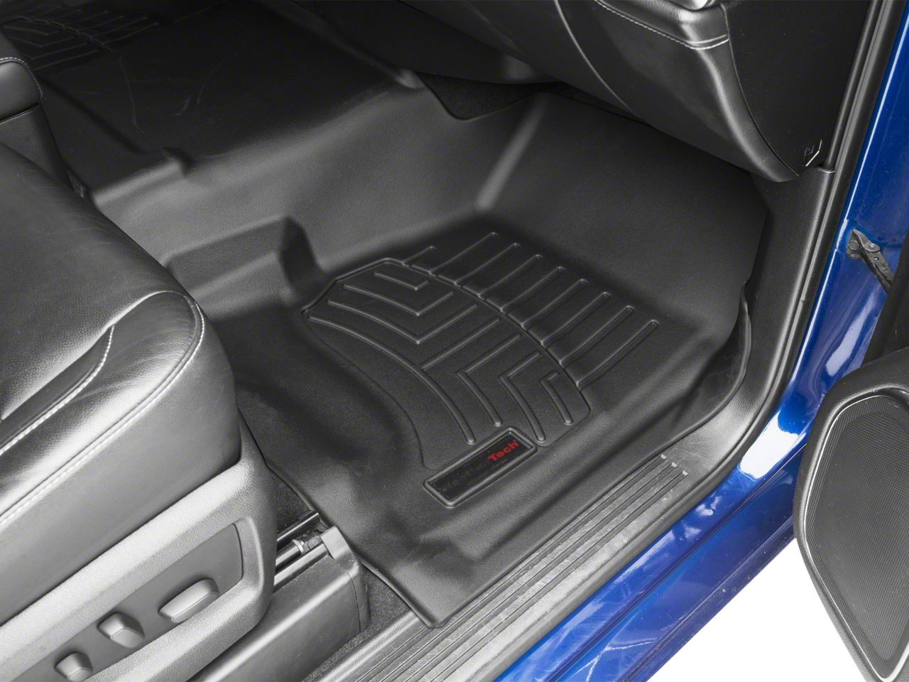 WeatherTech ® 446681 - DigitalFit ™ 1st Row Black Molded Floor Liners