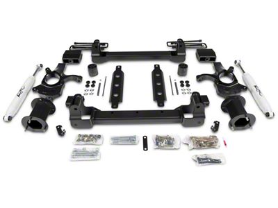 Zone Offroad 4.50-Inch Suspension Lift Kit with Shocks (14-18 2WD Silverado 1500)