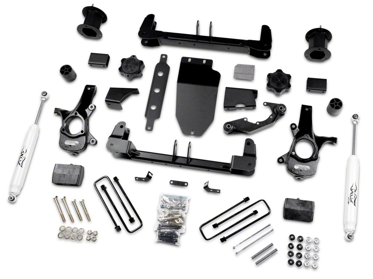 Zone Offroad Silverado 4.5 in. Suspension Lift Kit w/ Shocks S102491