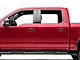 RedRock Door Handle Covers; Back Plate Only; Chrome (15-20 F-150)