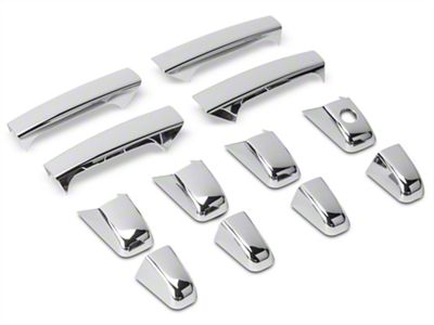 Chrome Door Handle Covers w/o Passenger Keyhole (07-13 Sierra 1500)