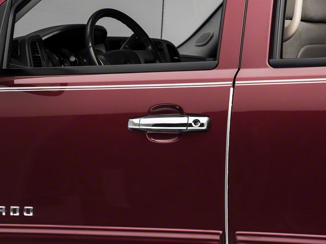 Chrome Door Handle Covers w/o Passenger Keyhole (07-13 Silverado 1500)