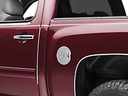 RedRock Fuel Door Cover; Chrome (07-13 Silverado 1500)