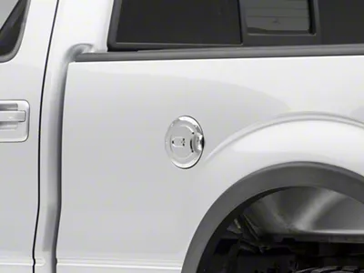 RedRock Fuel Door Cover; Chrome (09-14 F-150 Styleside)
