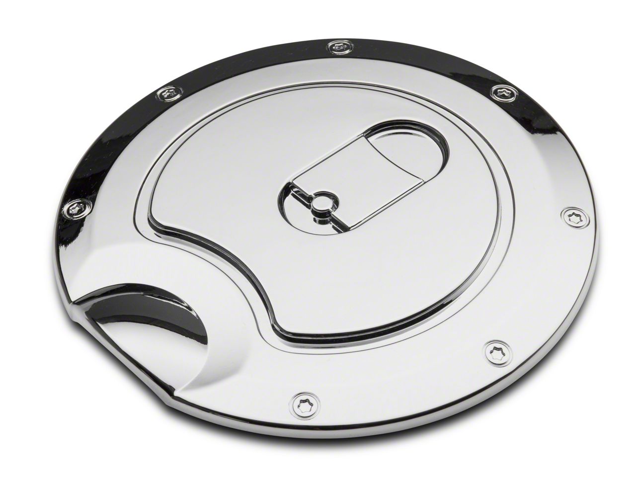 Chrome All Model Triple Chrome Plated ABS GAS Fuel Cover for 02-08 Chrome All Model Triple Chrome Plated ABS GAS Fuel Cover for 02-08