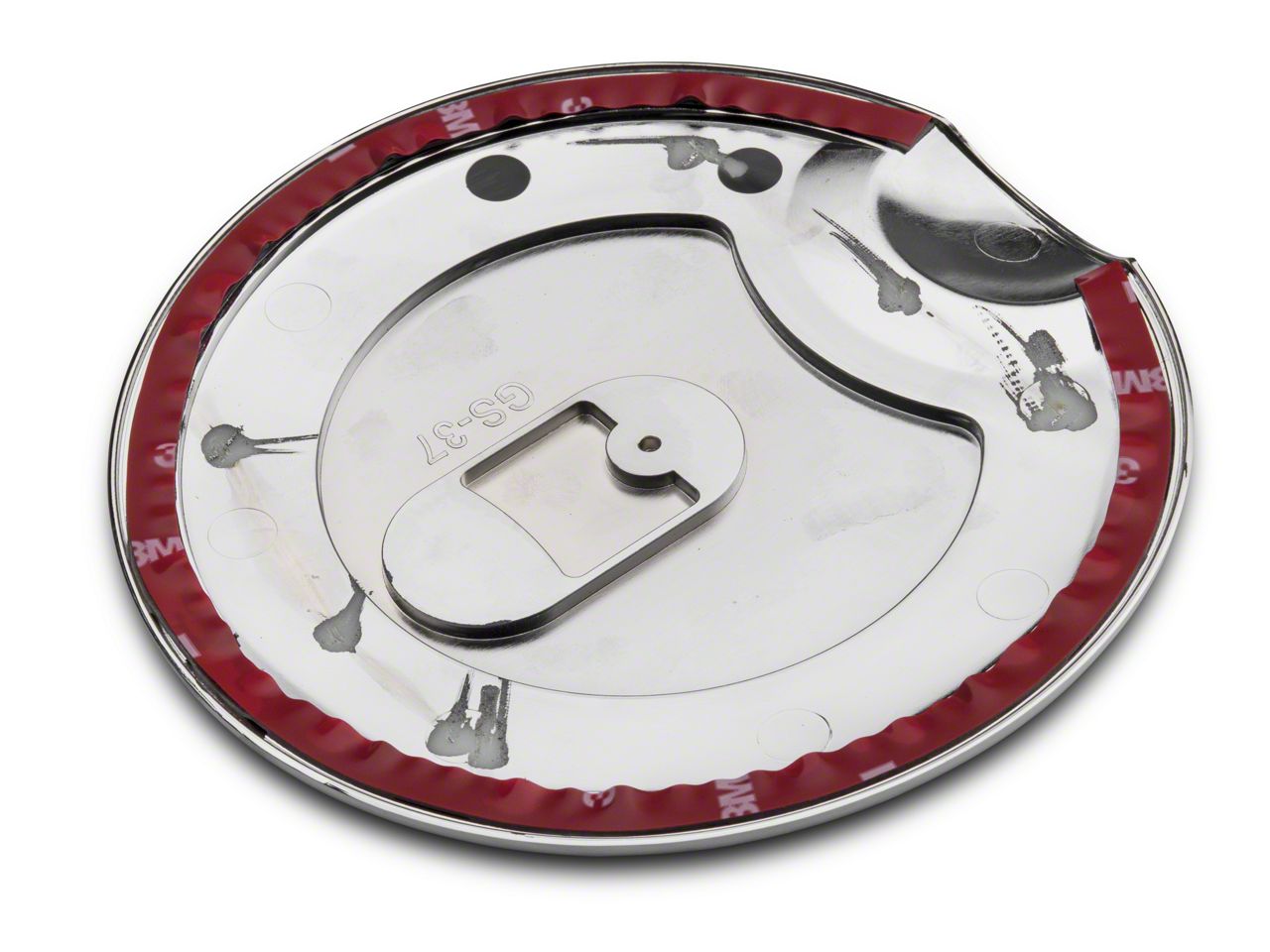 RedRock F-150 Fuel Door Cover; Chrome T537723 (09-14 F-150