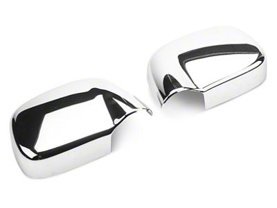 RedRock Mirror Covers; Chrome (02-08 RAM 1500)