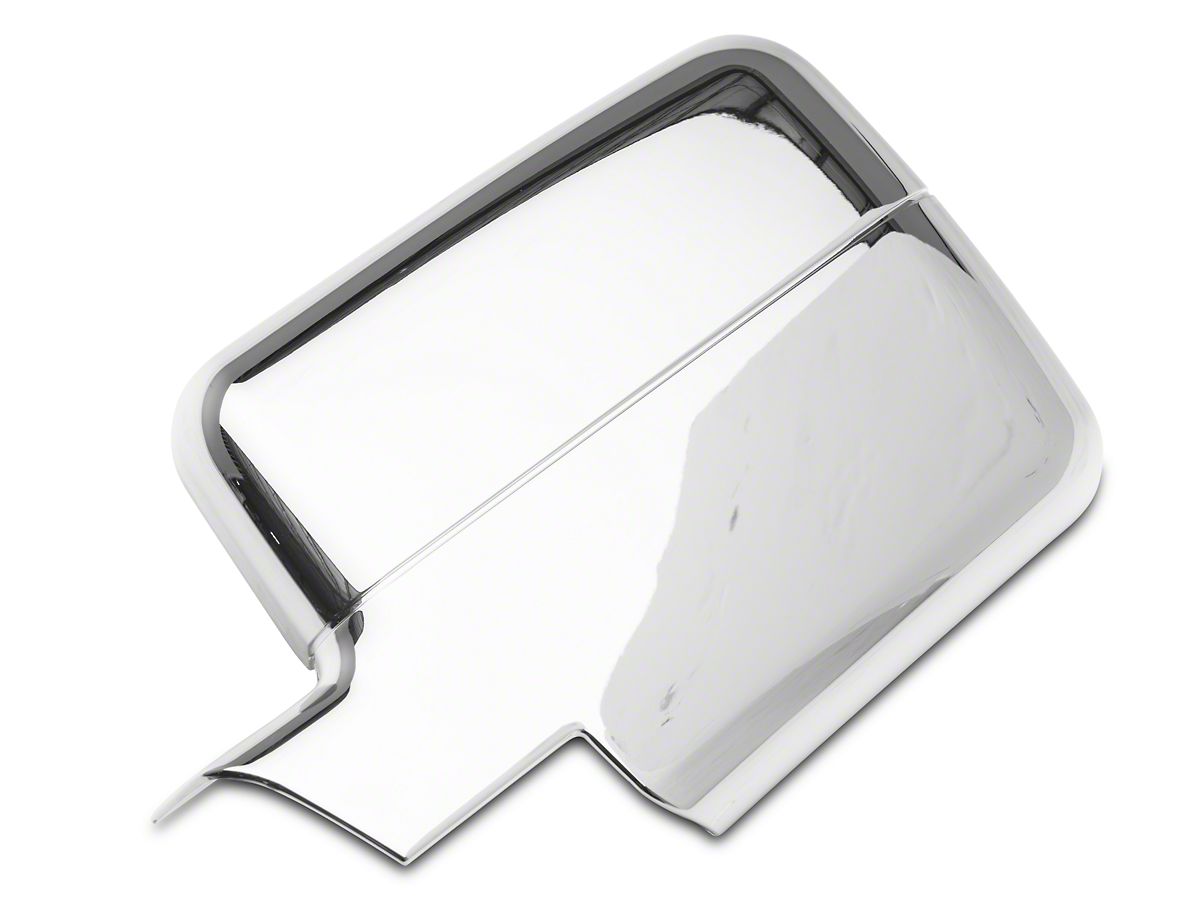 RedRock F-150 Mirror Covers; Chrome T537711 (04-08 F-150) - Free 
