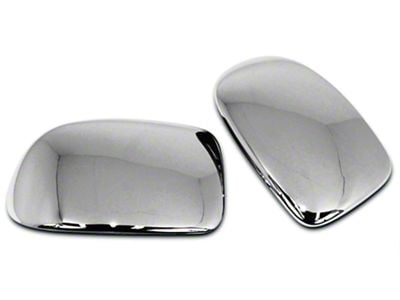 Mirror Covers; Chrome (99-06 Silverado 1500 w/o Tow Mirrors)