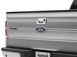 RedRock Tailgate Handle Cover without Backup Camera Hole; Chrome (04-14 F-150)