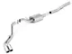 Borla S-Type Dual Exhaust System with Polished Tips; Same Side Exit (14-18 6.2L Silverado 1500)