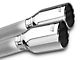 Borla S-Type Dual Exhaust System with Polished Tips; Same Side Exit (14-18 6.2L Silverado 1500)