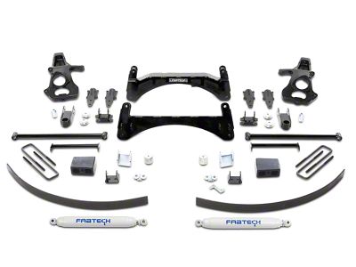 Fabtech 6-Inch Basic Suspension Lift Kit with Shocks (07-13 2WD/4WD Silverado 1500)