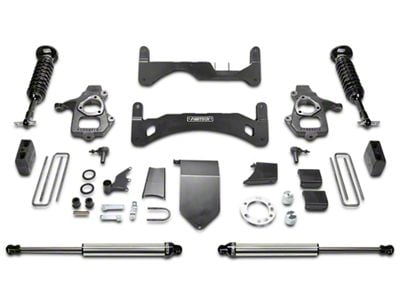 Fabtech 6-Inch GEN II Performance Suspension Lift Kit with Dirt Logic 2.5 Coil-Overs and Shocks (14-18 2WD/4WD Silverado 1500 Double Cab, Crew Cab)